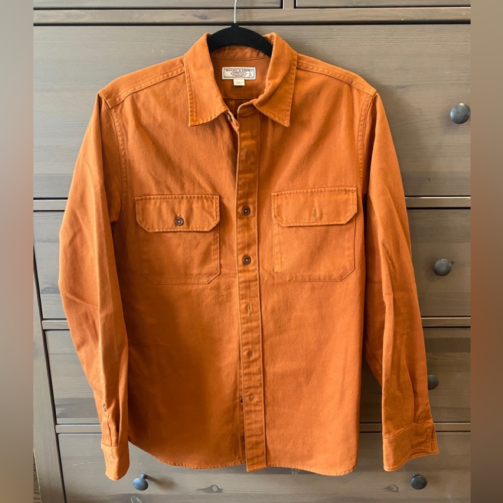 Wallace & Barnes x J Crew work shirt size S